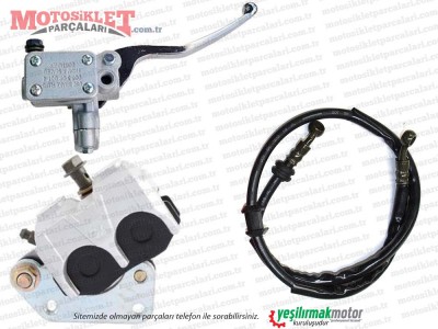 Mondial 125 AGK, 125 UAG Ön Fren Hidrolik Alt, Üst Merkez Komple